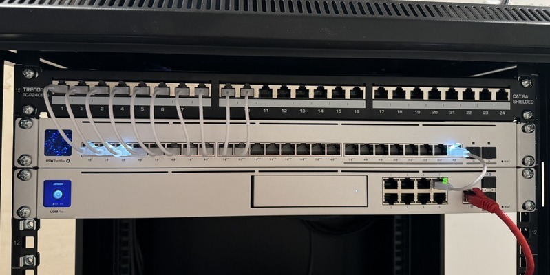 Network and rack installation in Boise, Idaho