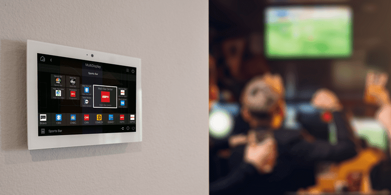 Smart Home Installer the Treasure Valley area in Idaho installed touch screen controller for smart home system