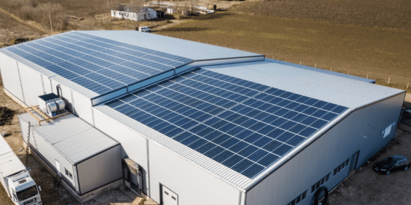 Commercial Solar installation in Idaho