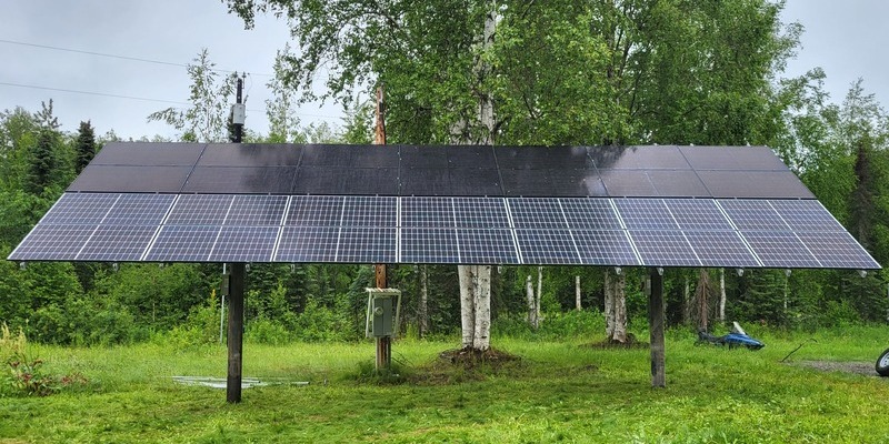 Off Grid Solar Installation in Idaho